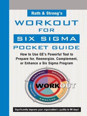 cover image of Rath & Strong's WorkOut for Six Sigma Pocket Guide